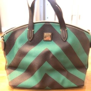 Dooneh&Bourke bag brown and green